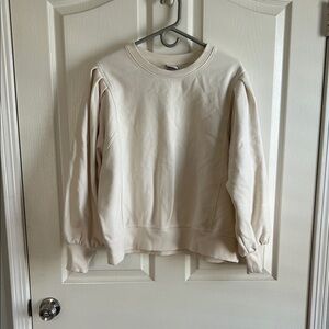 a new day Cream Sweatshirt